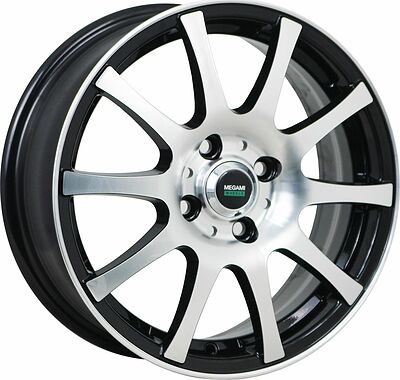 Megami MGM-2 6x15 4x114.3 ET 44 Dia 56.6 silver
