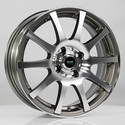 Megami MGM-2 6x15 4x114.3 ET 44 Dia 56.6 silver