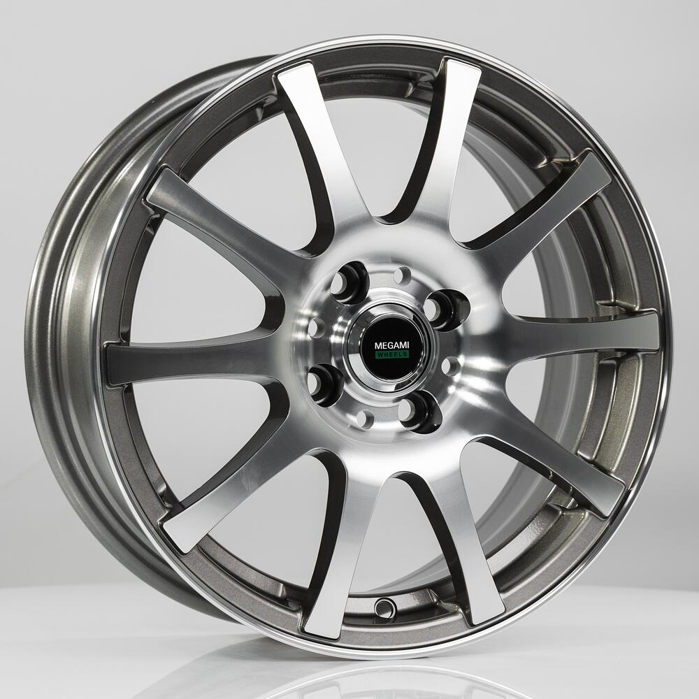 Megami MGM-2 6x15 4x100 ET 40 Dia 60.1 HBFP