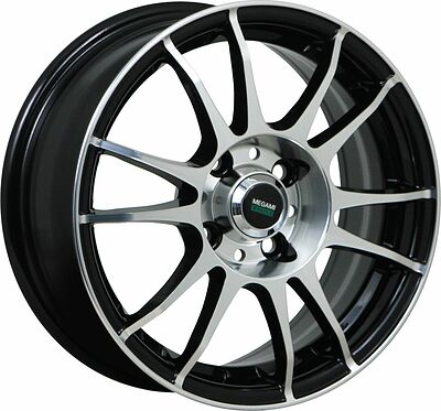 Megami MGM-3 6x15 5x100 ET 38 Dia 57.1 silver