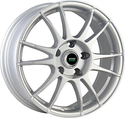 Megami MGM-3 6x15 5x100 ET 38 Dia 57.1 silver