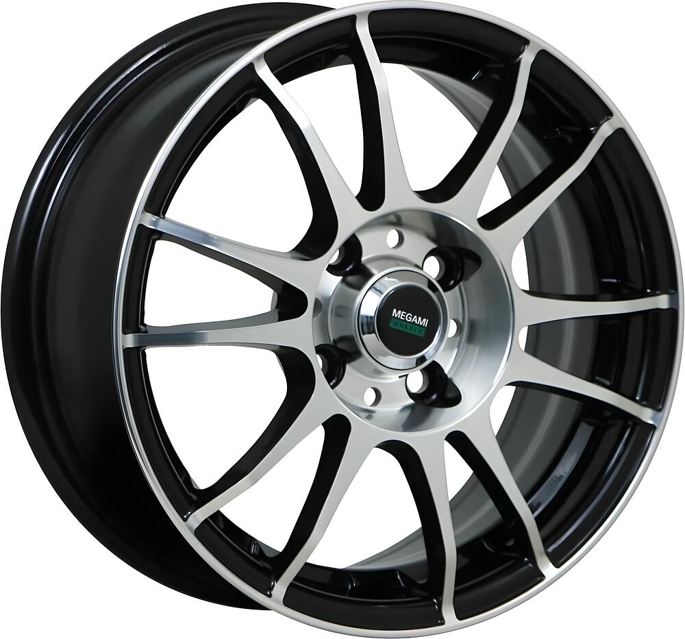Megami MGM-3 6x15 4x100 ET 40 Dia 56.6 BFP