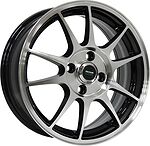 Megami MGM-5 6x15 5x114.3 ET 38 Dia 67.1 BFP Megami MGM-5 6x15 5x114.3 ET 38 Dia 67.1 BFP
