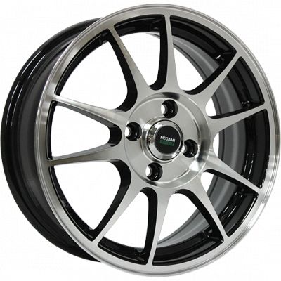 Megami MGM-5 6x15 5x114.3 ET 38 Dia 67.1 bkf