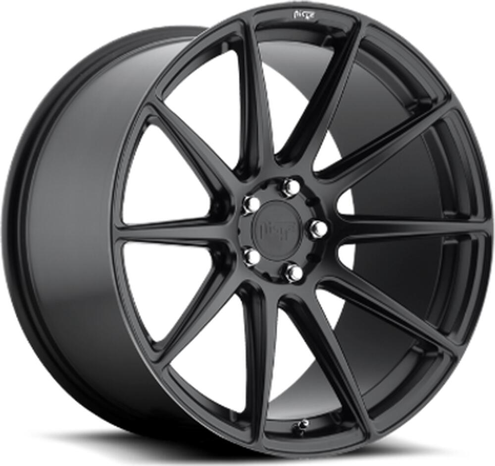 MHT Niche Essen 9x21 5x130 ET 45 Dia 71.6 Black