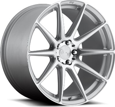 MHT Niche Essen 9x21 5x130 ET 45 Dia 71.6 Silver/Machined