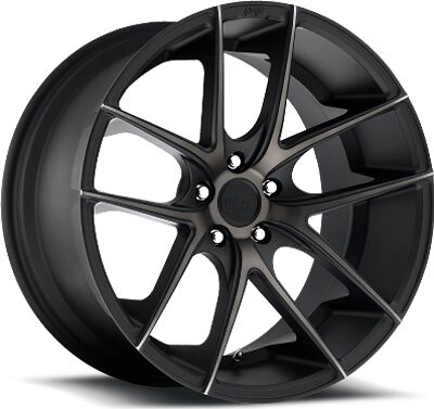 MHT Niche Targa 8.5x19 5x114 ET 35 Dia 72.62 Black/Machined