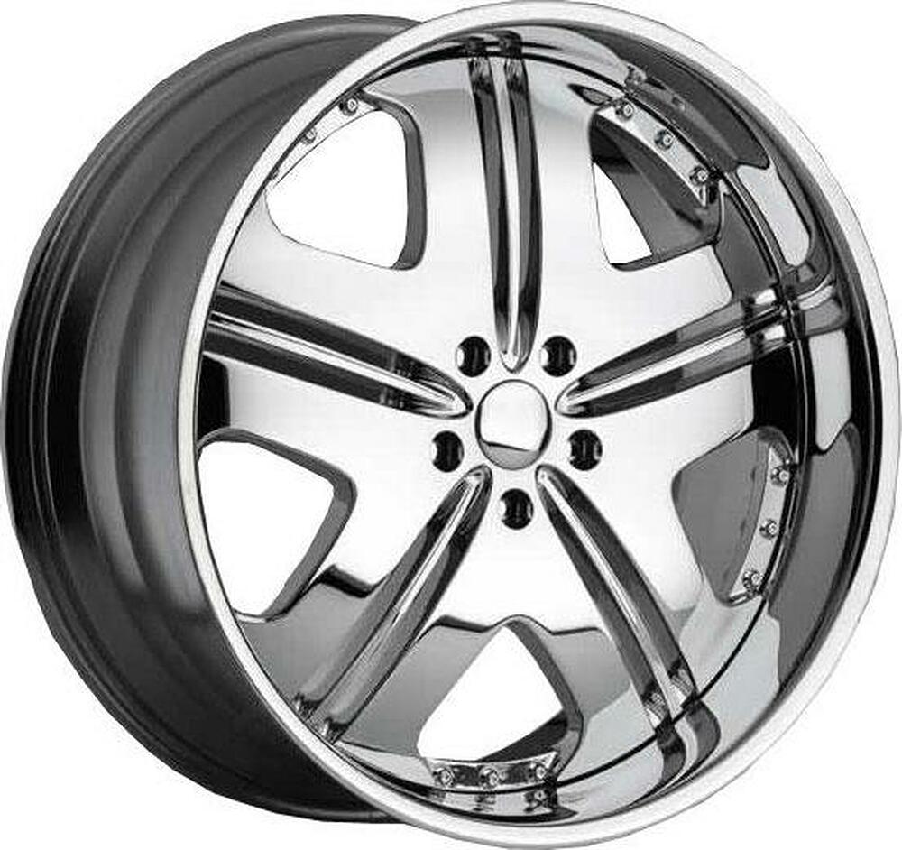 MHT Shoreline 8.5x20 5x112 ET 34 Dia 66.7 Chrome