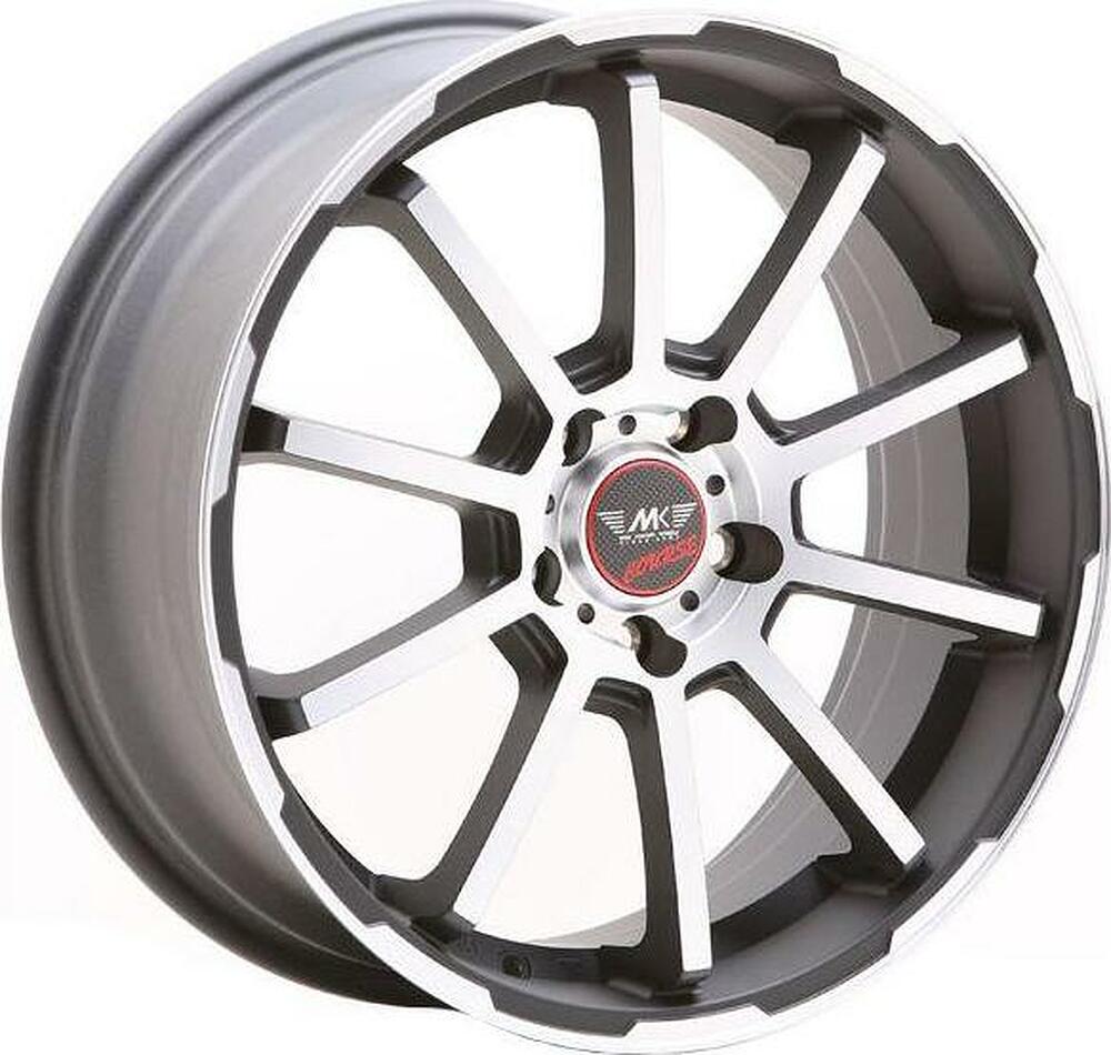 MK Forged Wheels VIII 7.5x17 5x130 ET 50 Dia 71.6 polished bicolor