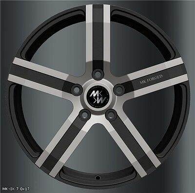 MK Forged Wheels XLIII 6.5x16 5x114.3 ET 54 Dia 73 matte black