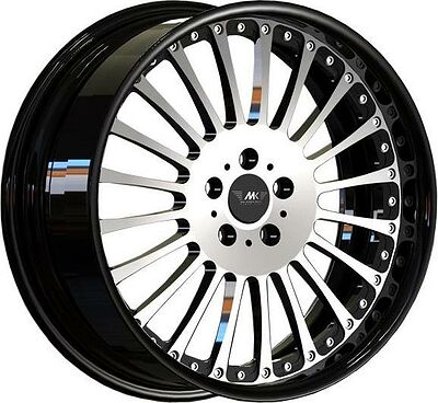 MK Forged Wheels XXXVIII 9.5x22 5x130 ET 55 Dia 71.6 black