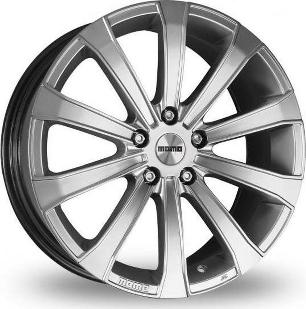 Momo Europe 7x17 5x100 ET 35 Dia 72.3 Hyper Silver