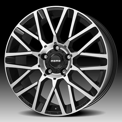Momo Revenge 10x20 5x112 ET 38 Dia 66.6 Matt Black-Polished