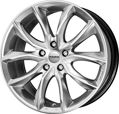 Momo Screamjet 7x16 5x112 ET 40 Dia 66.6 Hyper Silver