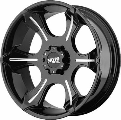 Moto Metal MO965 9x20 5x139.7 ET 18 Dia 108 Black/Machined
