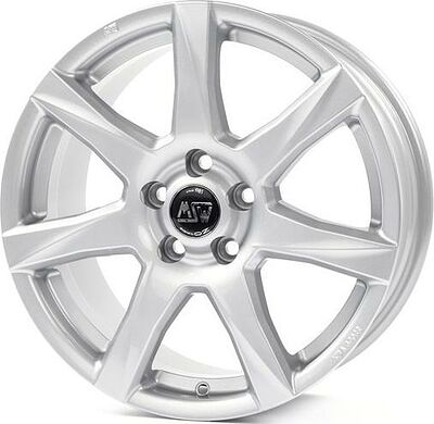 MSW 77 7x16 5x112 ET 48 Dia 66.6 FULL SILVER