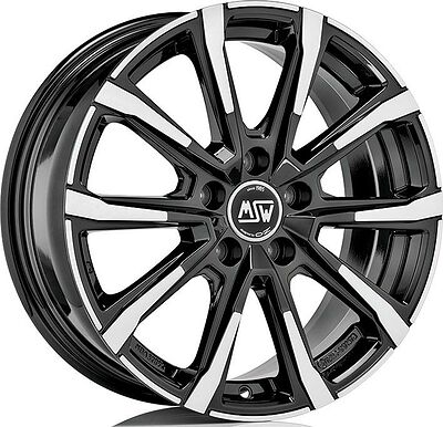 MSW 79 7x18 5x112 ET 45 Dia 57.06 black