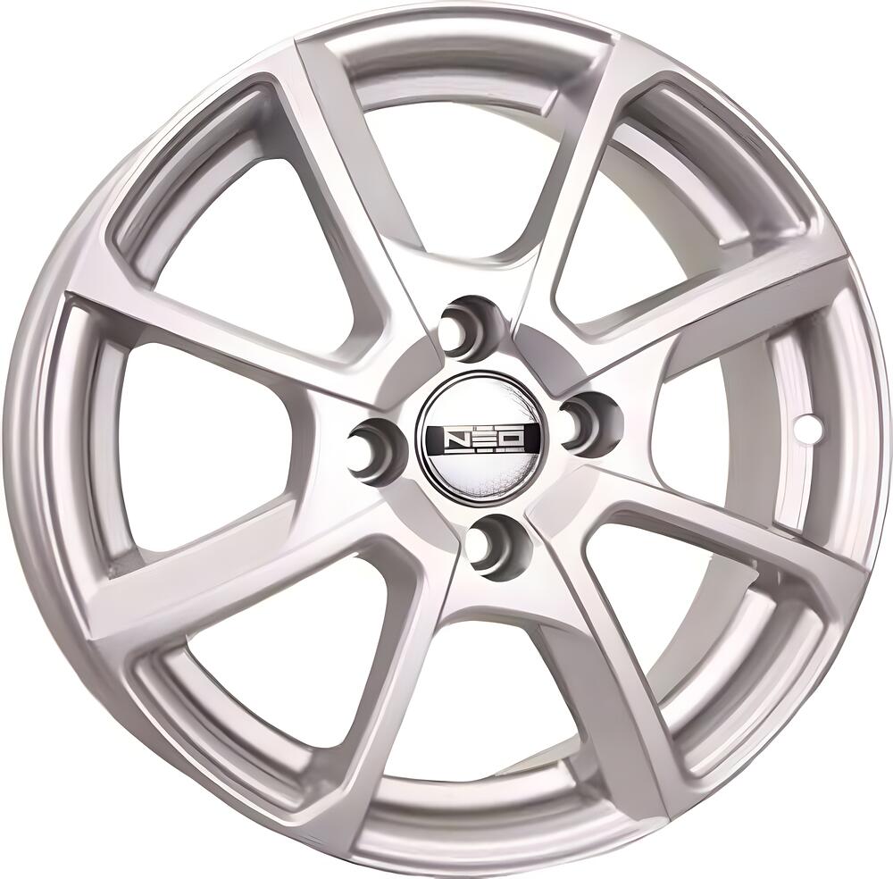 Neo 538 6x15 4x100 ET 40 Dia 60.1 silver