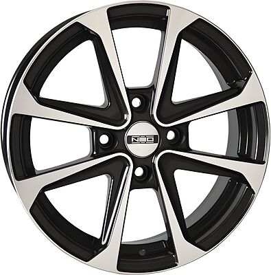 Neo 667 6x16 4x100 ET 40 Dia 60.1 BL