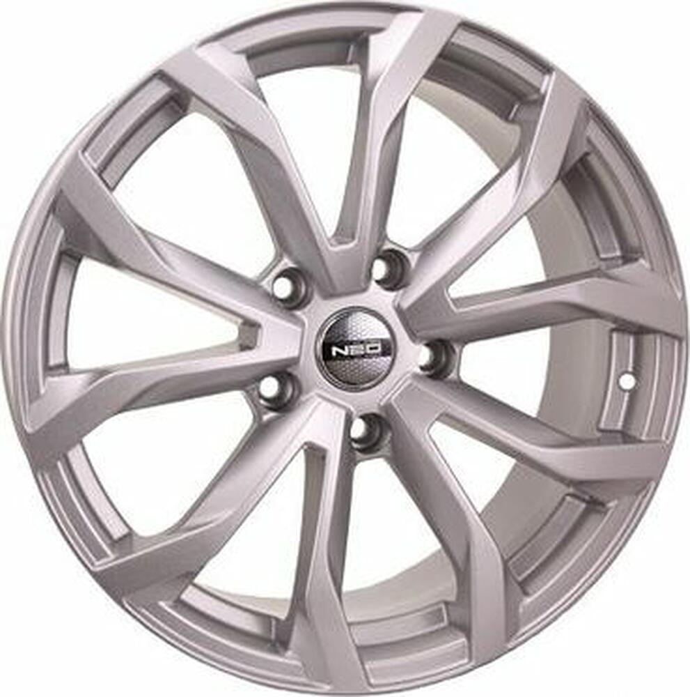 Neo 728 7.5x17 5x112 ET 45 Dia 66.6 silver