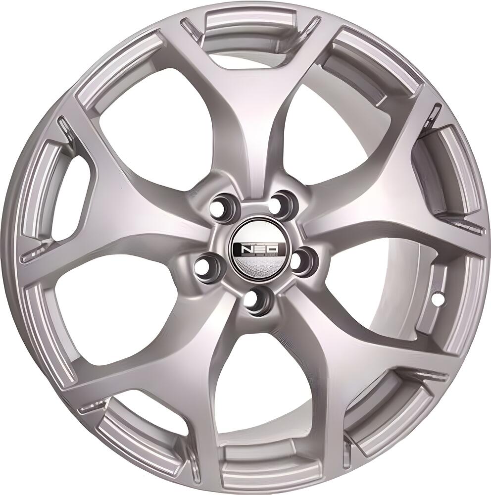 Neo 753 7x17 5x100 ET 48 Dia 56.1 Silver