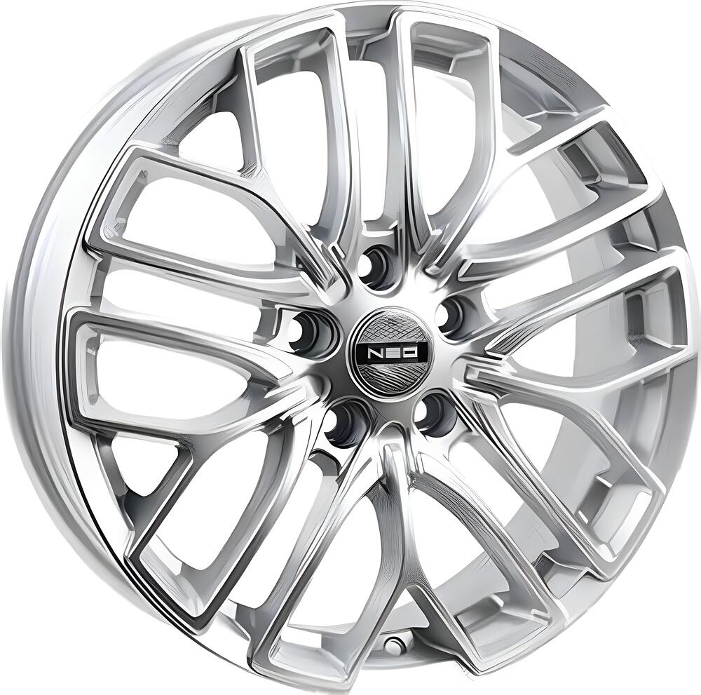 Neo 781 6x17 5x114 ET 40 Dia 67 Silver