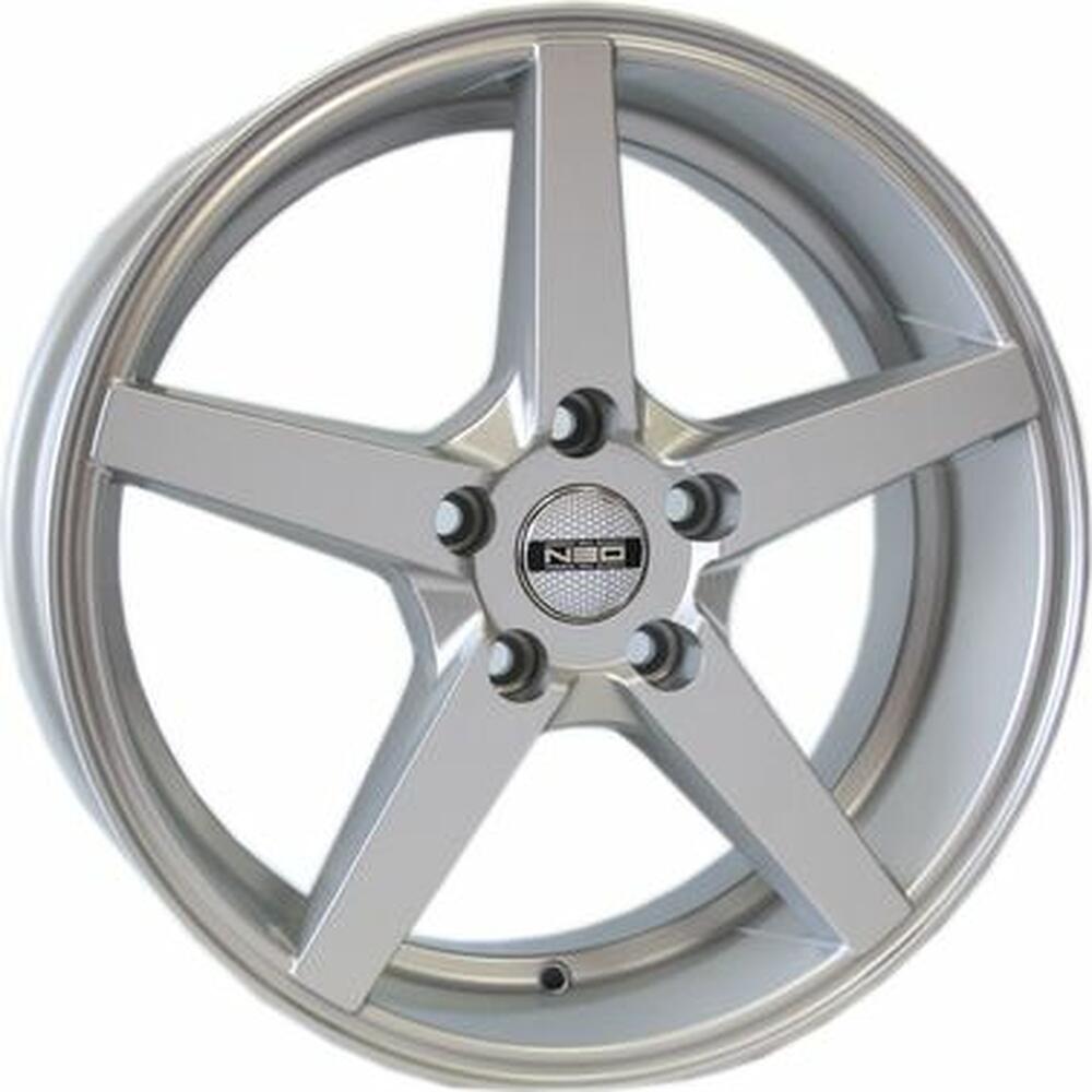 Neo V02 7x17 5x114 ET 45 Dia 66 Silver