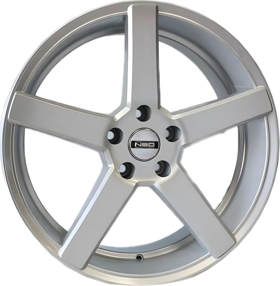 Neo V03 6x15 5x100 ET 38 Dia 57 silver