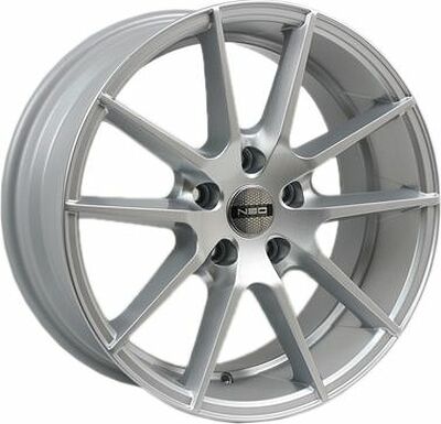 Neo V04 7.5x17 5x112 ET 38 Dia 66.6 silver