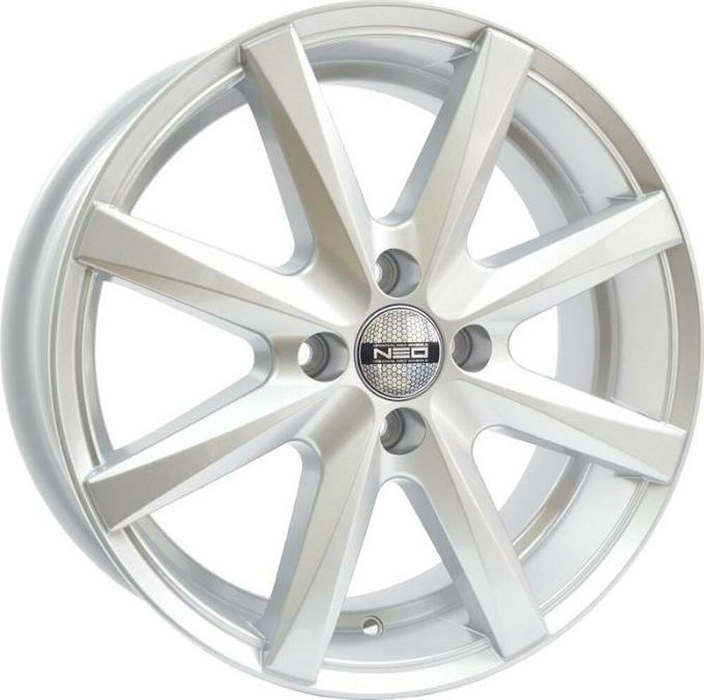 Neo V06 6.5x16 4x100 ET 40 Dia 67.1 silver
