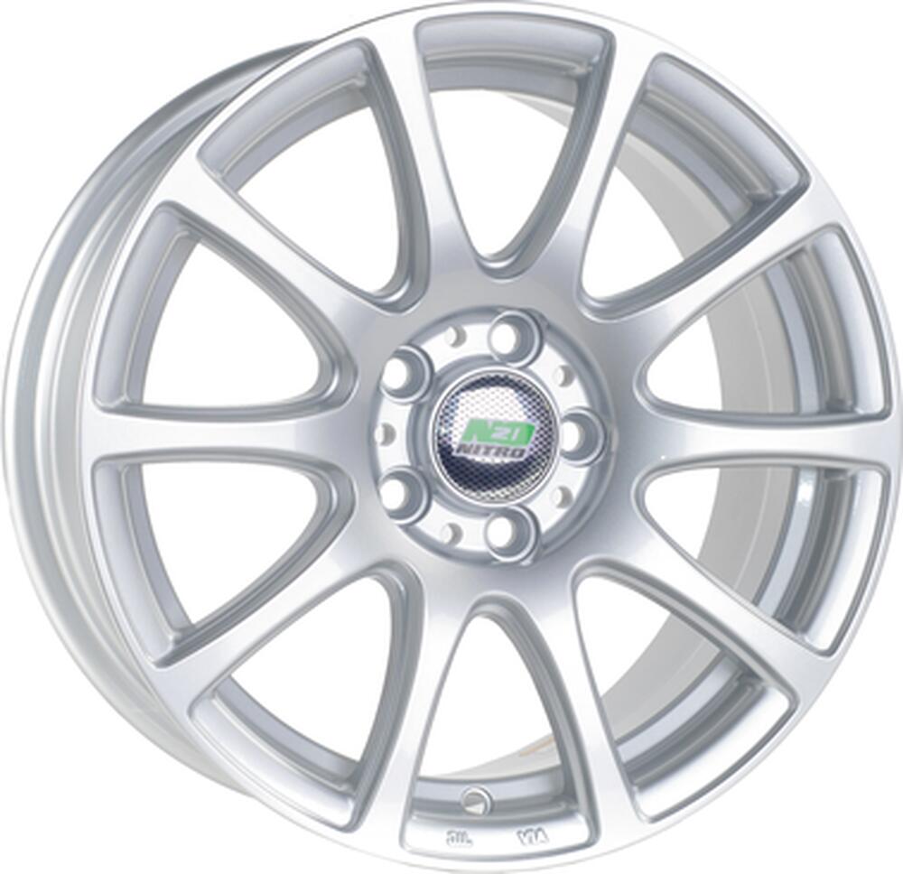 N2O Y1010 6.5x15 4x98 ET 32 Dia 58 silver
