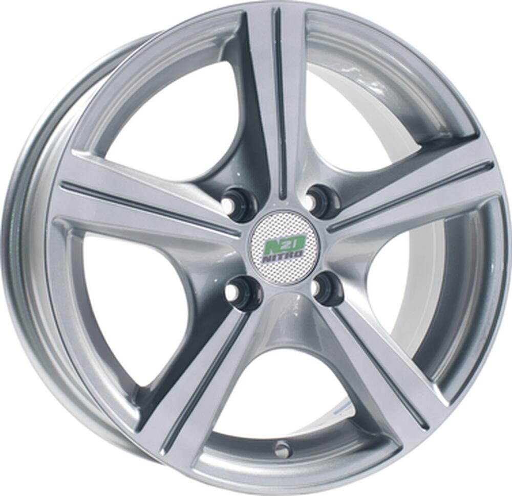 N2O Y146 6x14 4x98 ET 35 Dia 58.6 silver