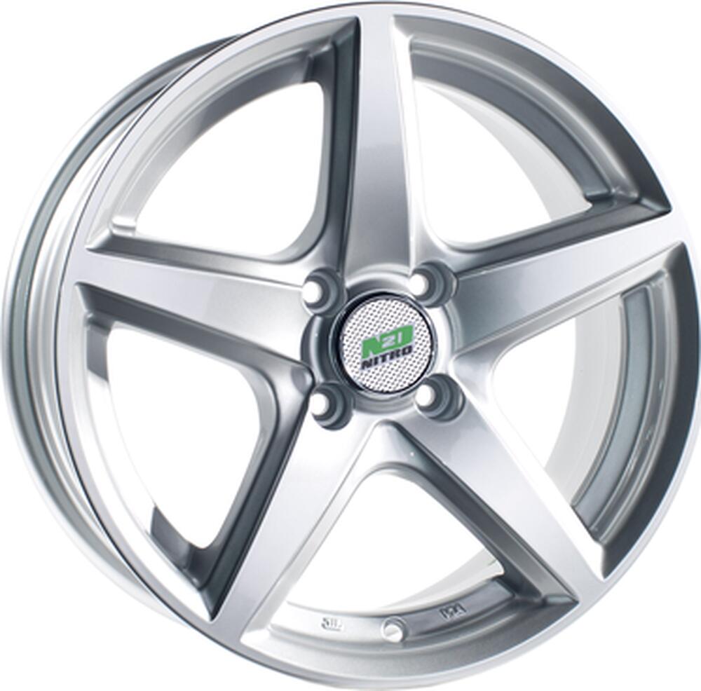 N2O Y244 6.5x15 4x98 ET 32 Dia 58.6 silver