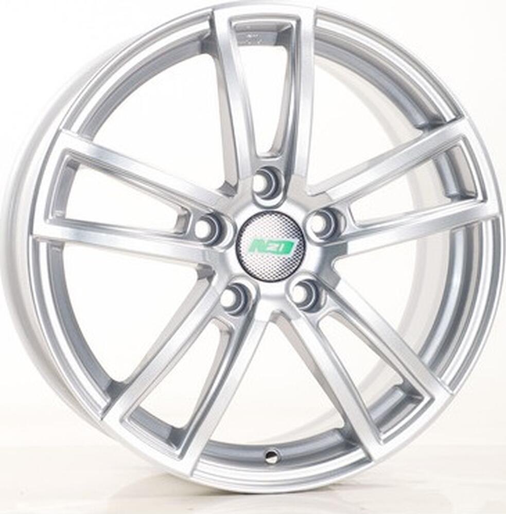 N2O Y2597 7x16 5x100 ET 40 Dia 67.1 silver