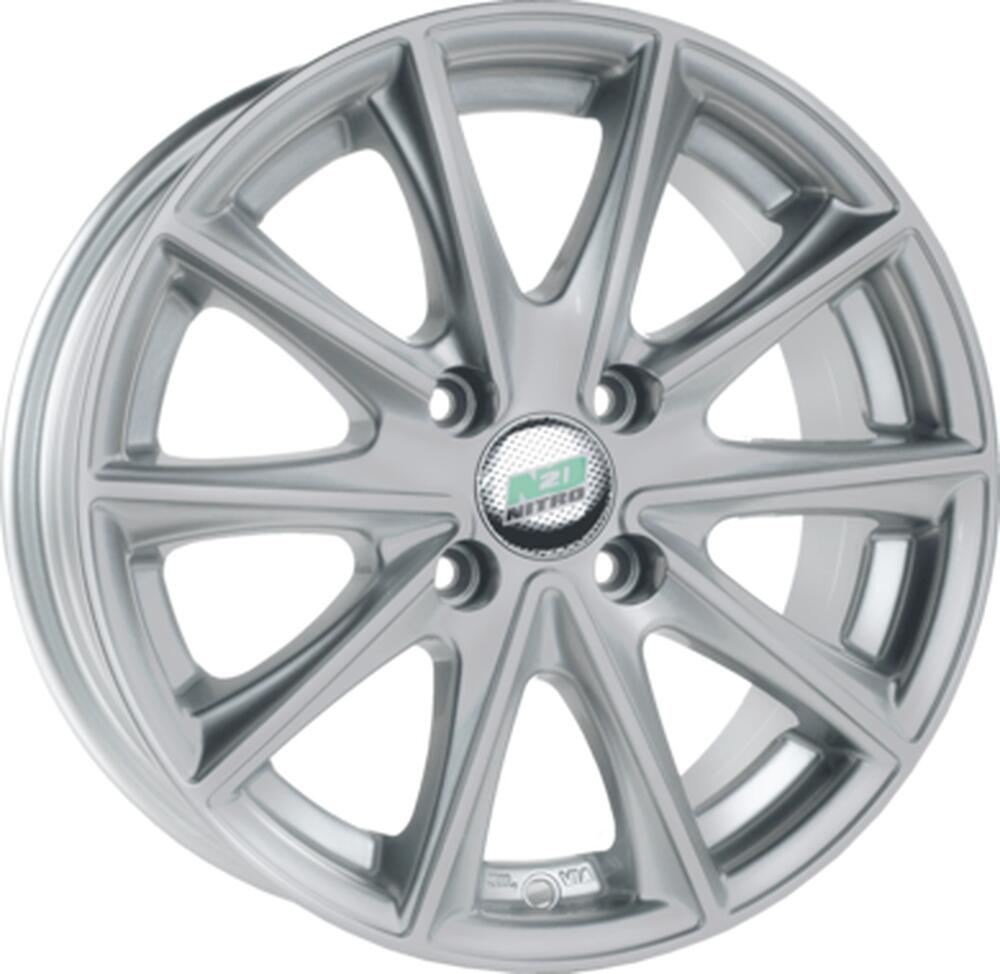 N2O Y3135 6x14 4x98 ET 35 Dia 58.6 silver