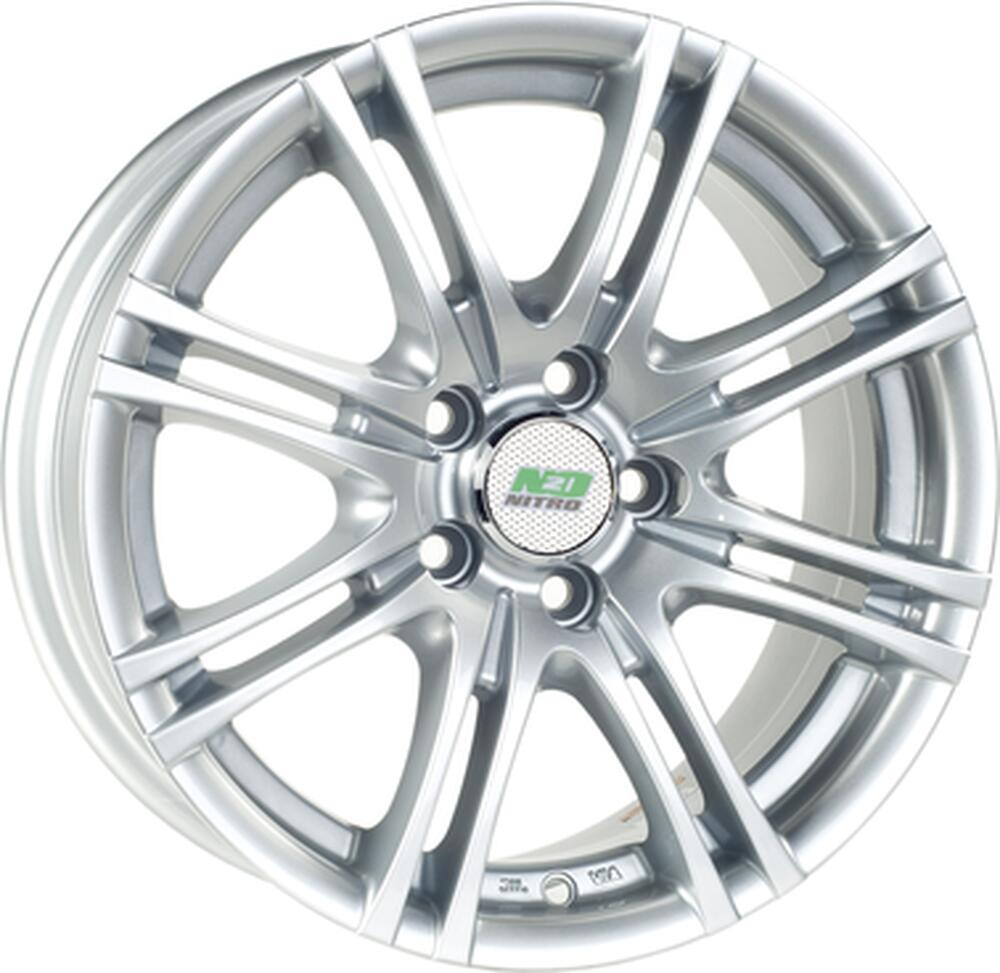 N2O Y3153 7x16 5x112 ET 33 Dia 57.1 silver
