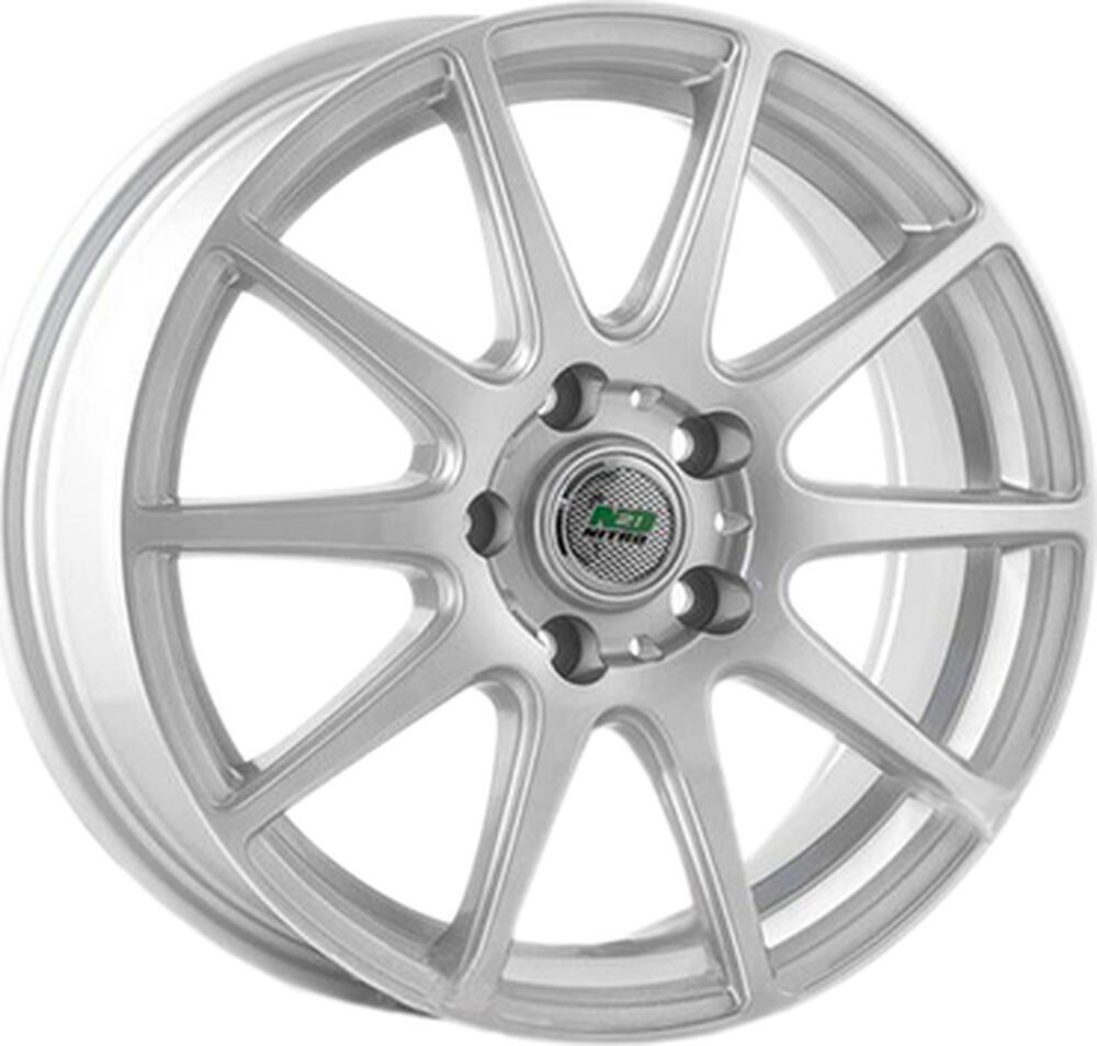 N2O Y4406 6x15 5x100 ET 40 Dia 57.1 silver
