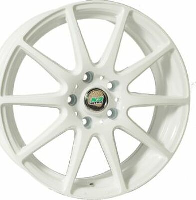 N2O Y4406 6x15 4x100 ET 48 Dia 54.1 White