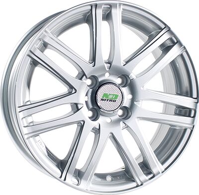 N2O Y459 5x14 4x100 ET 45 Dia 73.1 silver