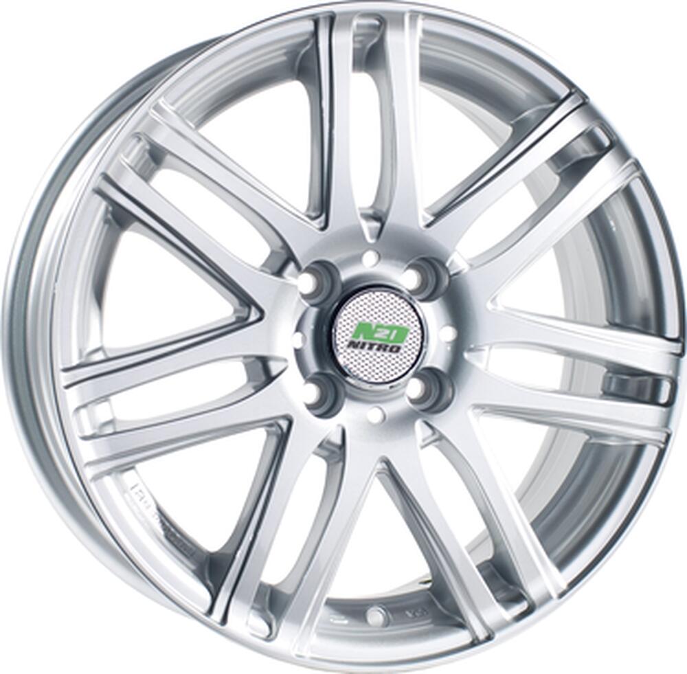 N2O Y459 6x15 4x98 ET 35 Dia 58.6 silver