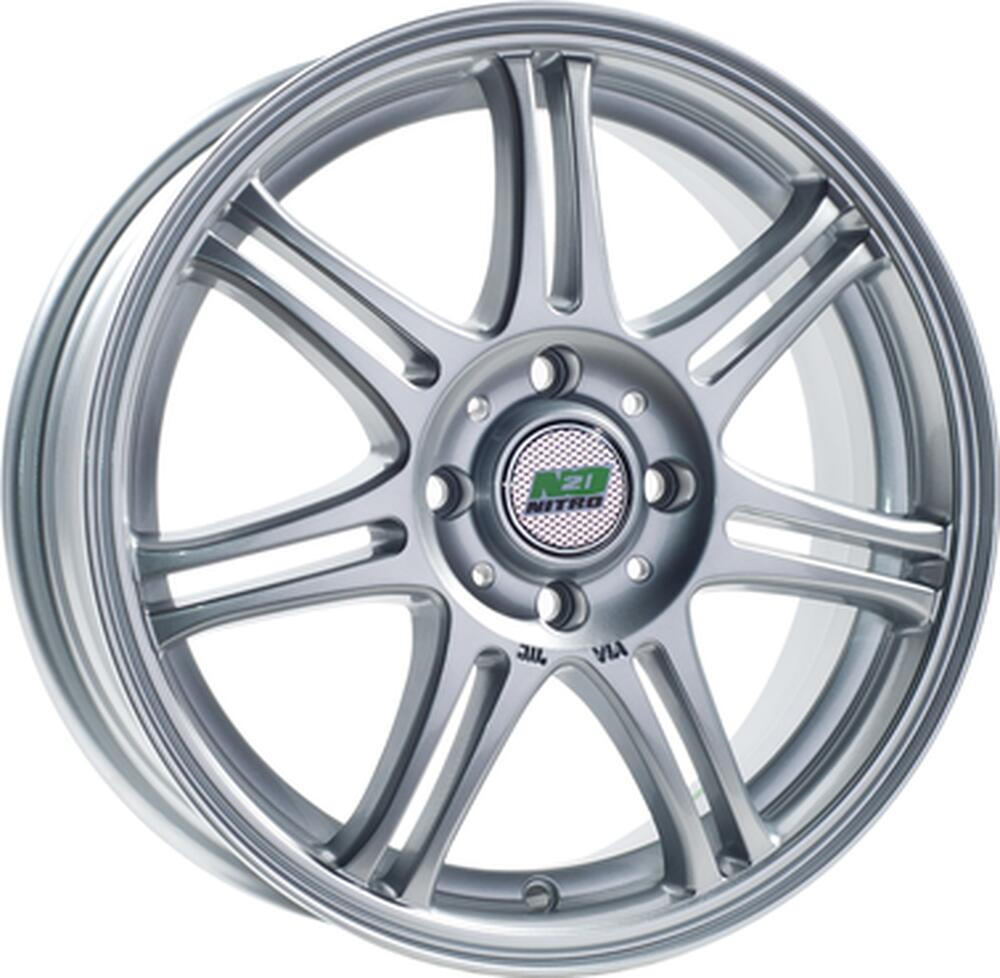 N2O Y4601 5.5x14 4x98 ET 35 Dia 58.6 silver