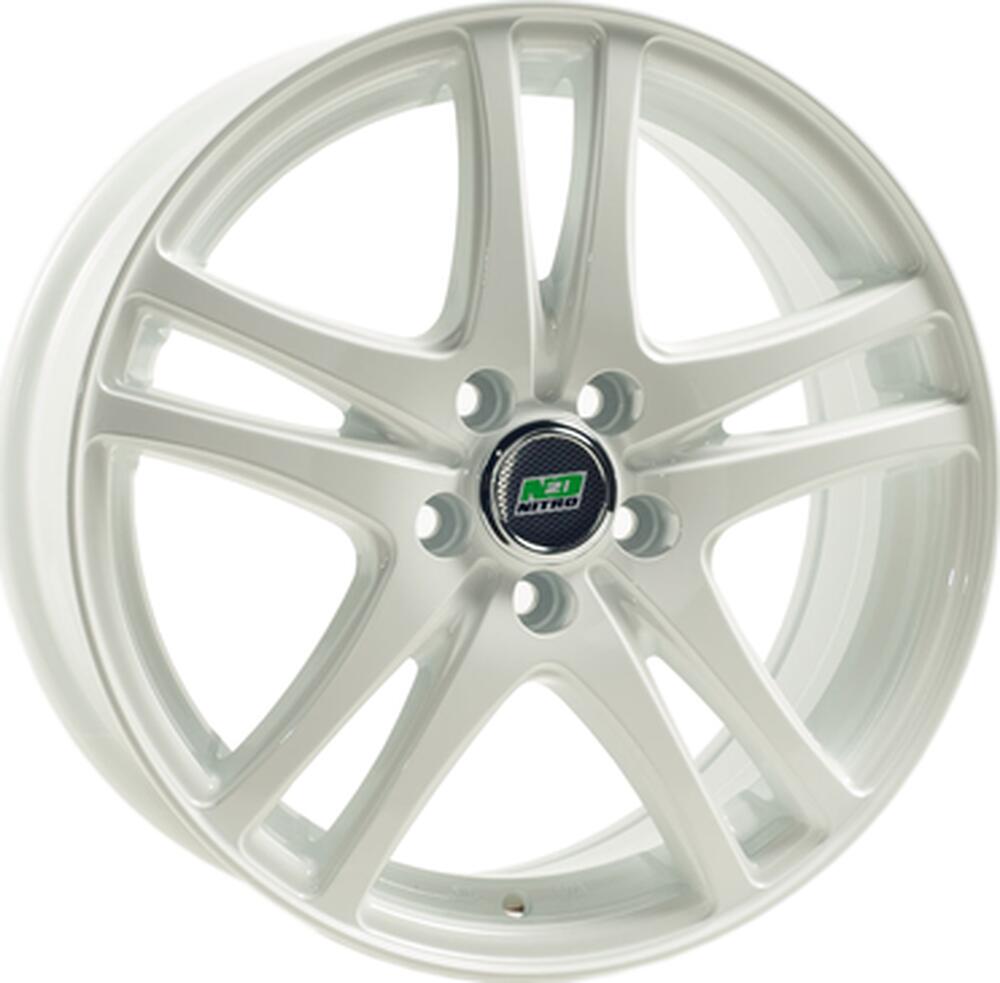 N2O Y4816 5.5x14 4x100 ET 43 Dia 60.1 White