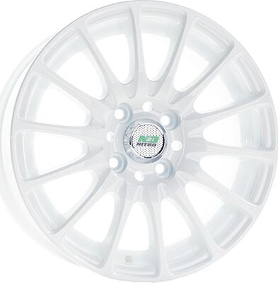 N2O Y6205 6x14 4x98 ET 35 Dia 58.6 White