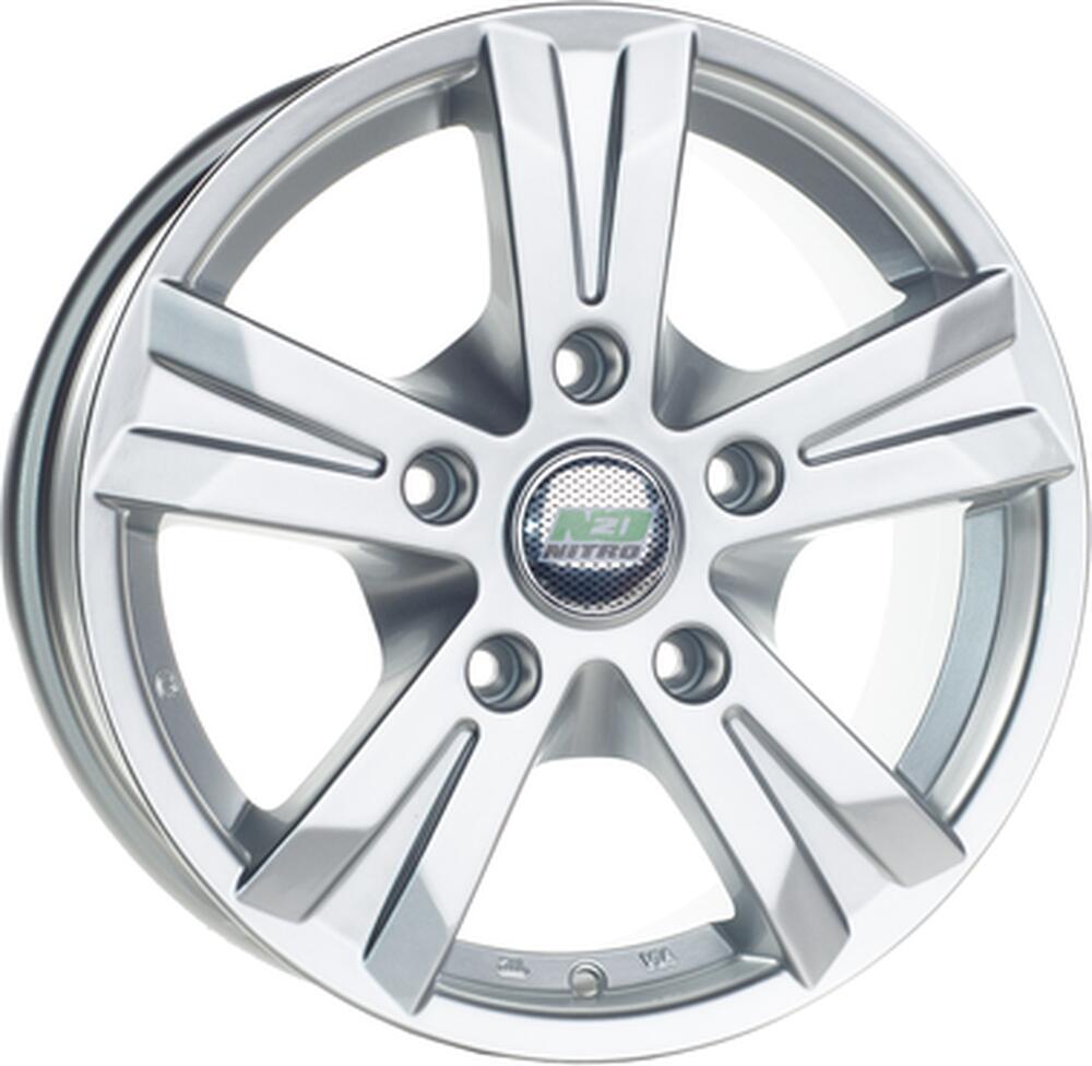 N2O Y660 6.5x16 5x139.7 ET 40 Dia 98.5 silver