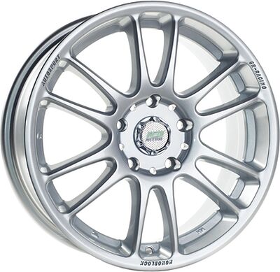 N2O Y665 6x14 5x100 ET 38 Dia 57.1 silver
