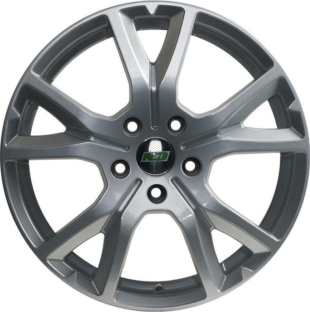 N2O Y950 7x17 5x108 ET 50 Dia 63.3 silver