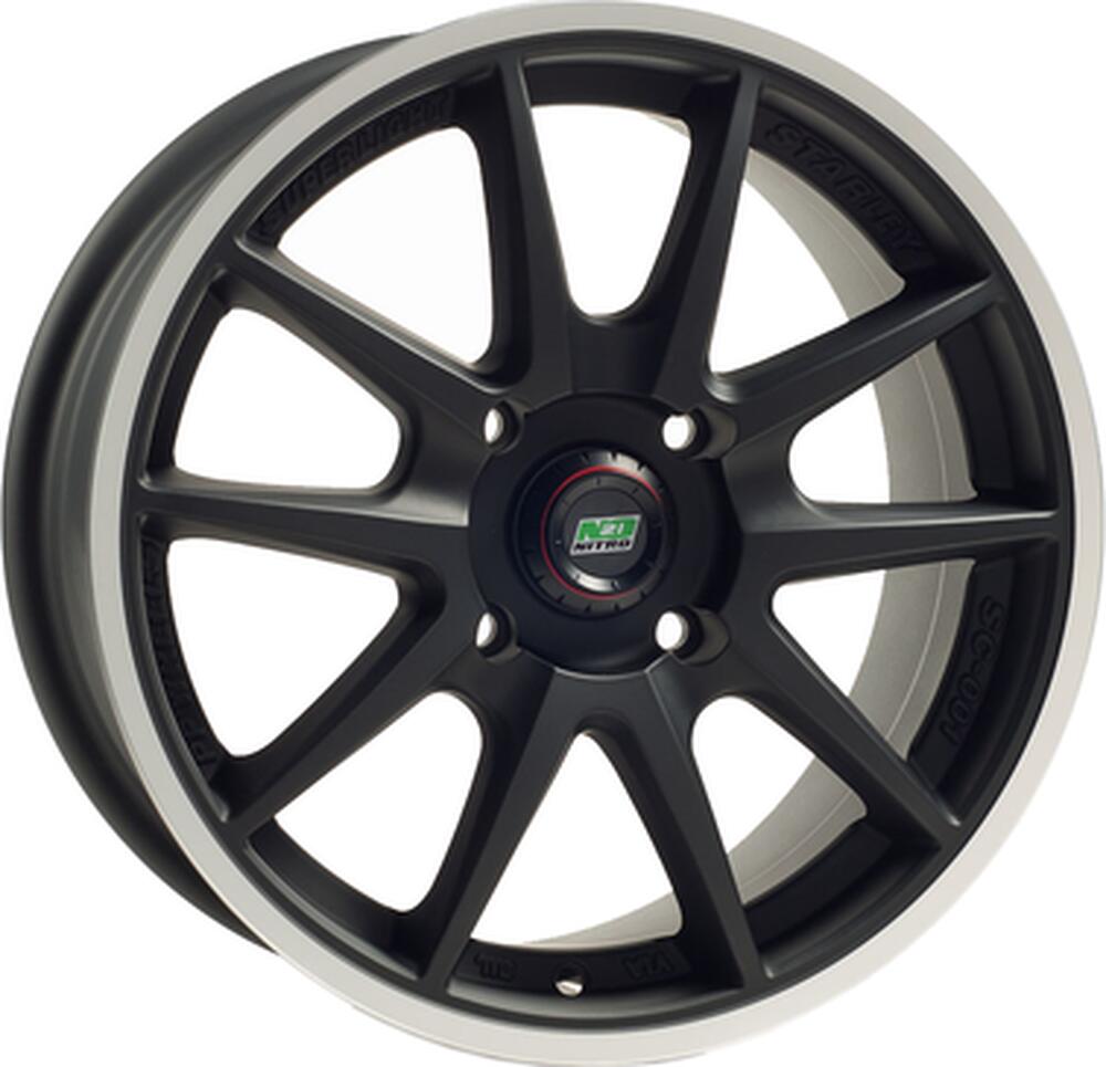 N2O Y969 6x14 4x100 ET 35 Dia 73.1 Carbon