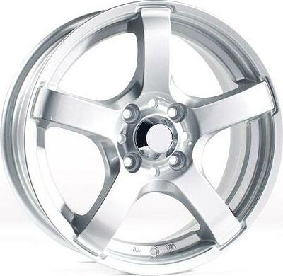 Nologo NL972 5.5x13 4x98 ET 35 Dia 58.6 silver