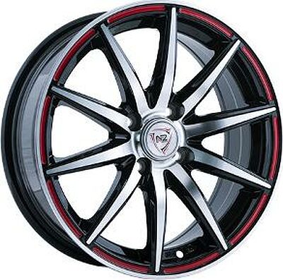 NZ Wheels F-18 5.5x13 4x98 ET 35 Dia 58.6 BKPRS