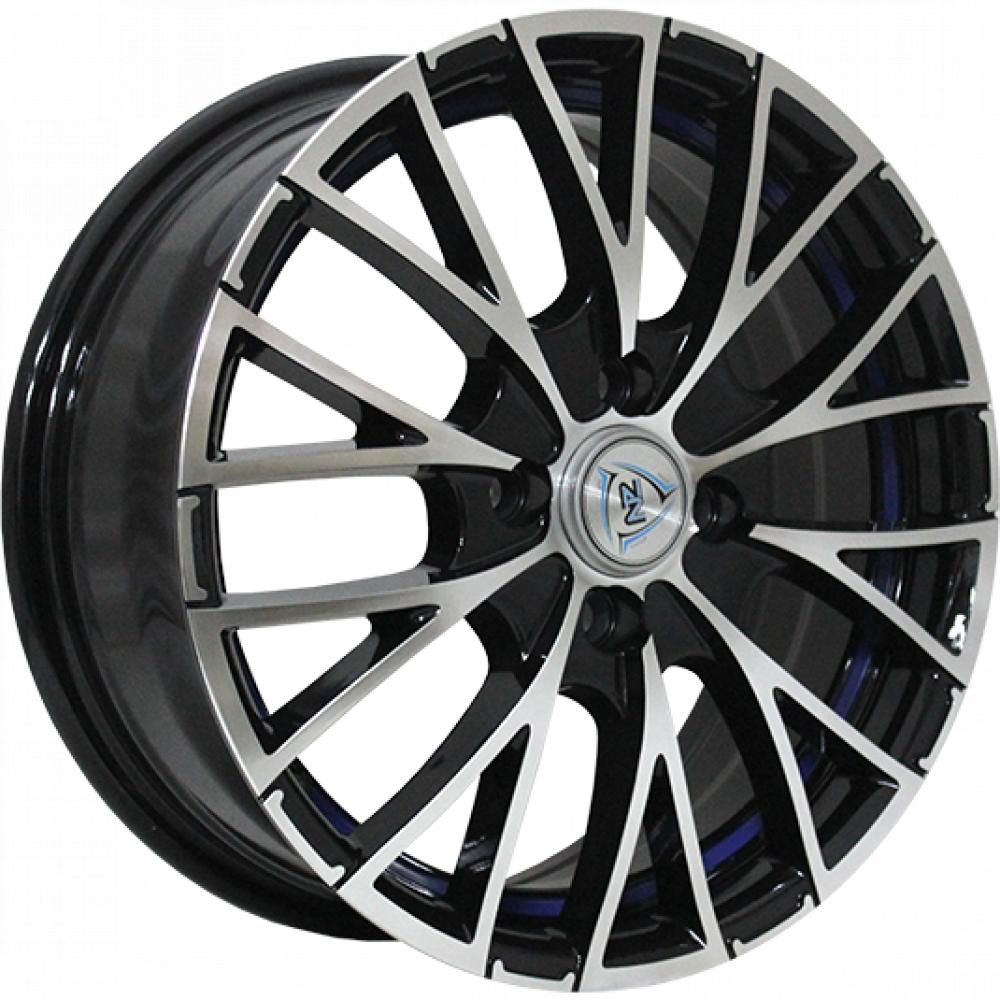 NZ Wheels F-2 7x17 5x108 ET 55 Dia 63.3 BKFBSI